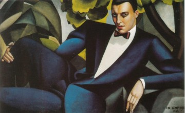 Tamara de Lempicka œuvres - portrait du marquis d affito 1925 contemporain Tamara de Lempicka